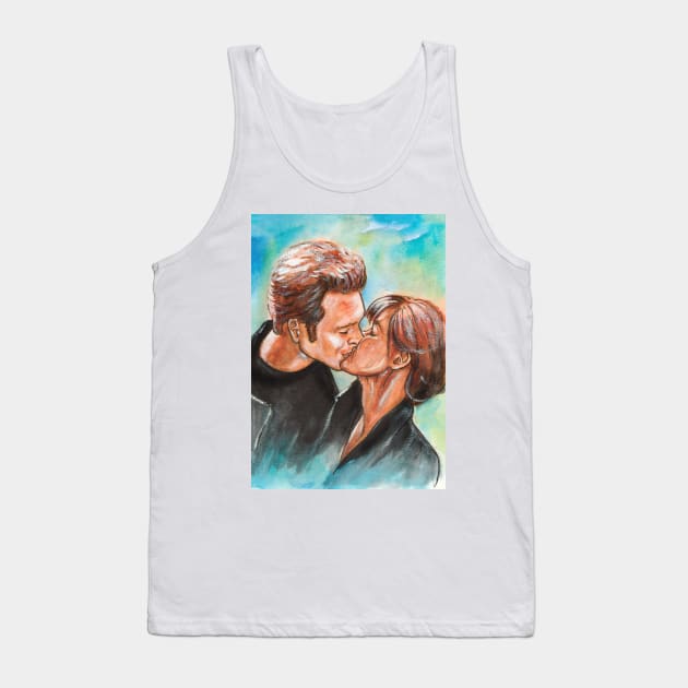 Luke Perry & Shannen Doherty Tank Top by Svetlana Pelin